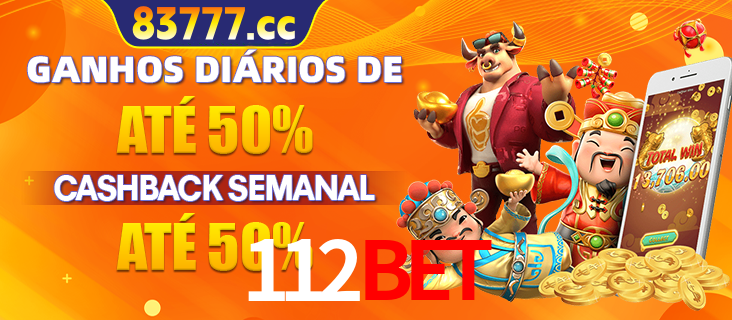 Anúncio de um membro ganhador do cassino 112BET que ganhou R$2.193.486,00 jogando o slot PG Fortune Tiger, com os mascotes do jogo comemorando o prêmio.